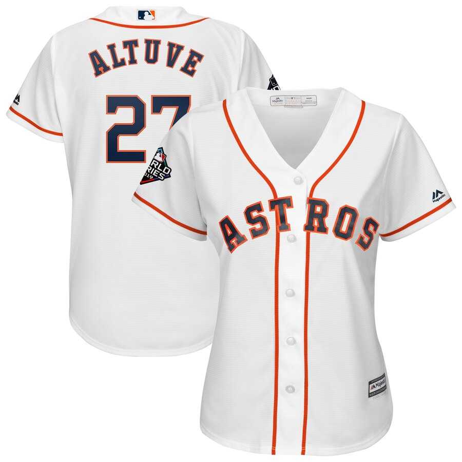 Women Astros 27 Jose Altuve White 2019 World Series Bound Cool Base Jersey,We sell and wholesale Women Astros 27 Jose Altuve White 2019 World Series Bound Cool Base Jersey on line form chian!